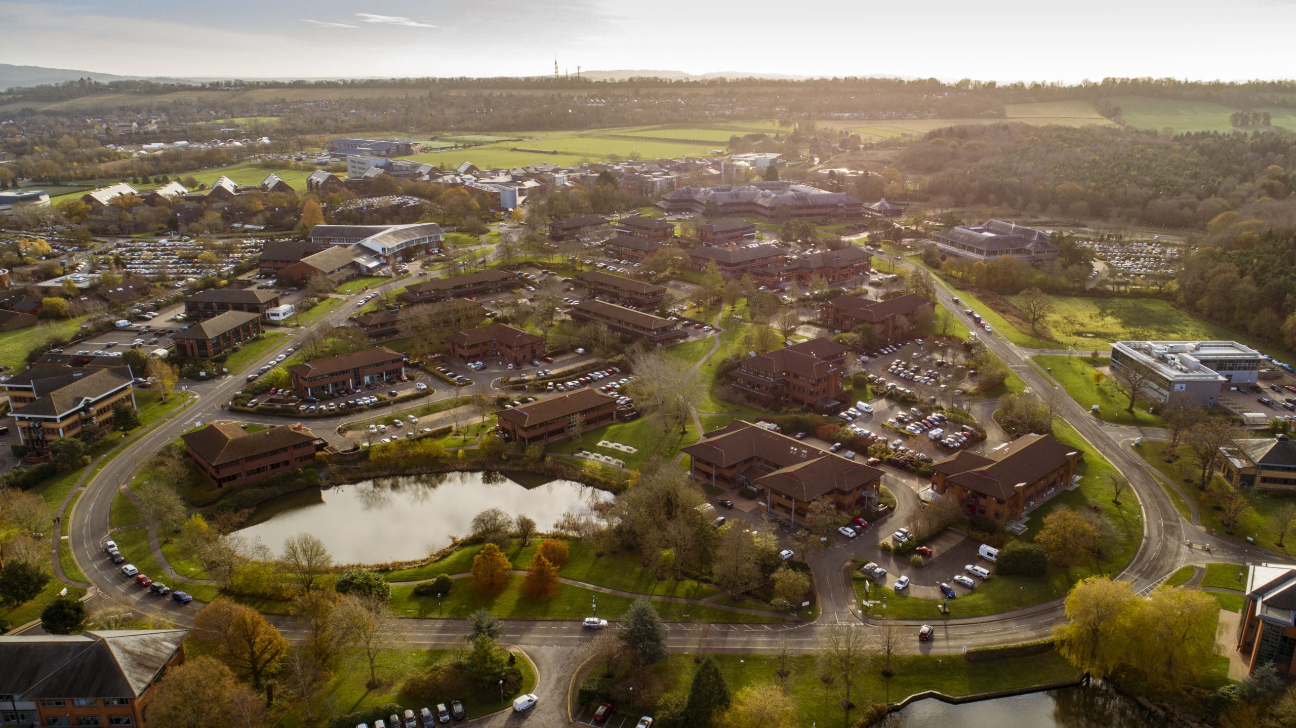 map of surrey research park