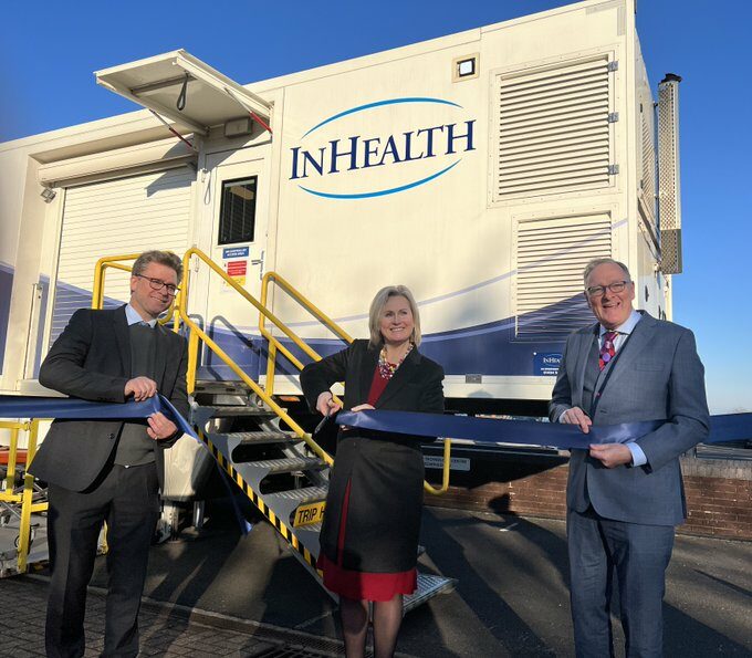 Angela Richardson MP opens a new Virtual Cath Lab MRI facility for Heartscan Direct with state-of-the-art CT heart scanning technology.