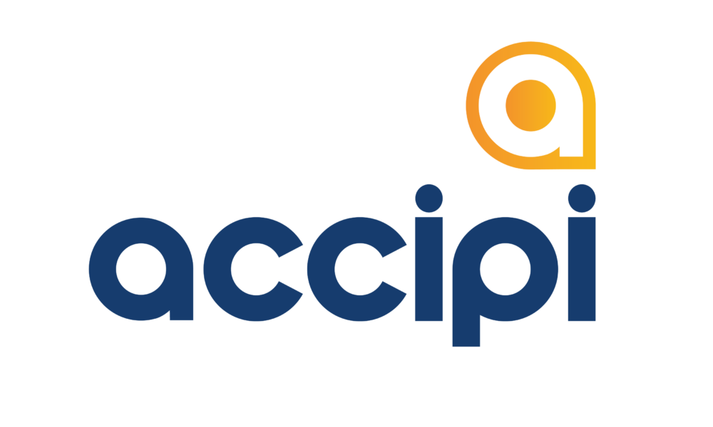 Brand logo for start-up company Accipi
