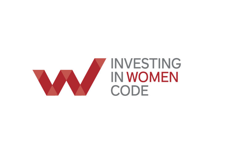 Investing in Women Code logo