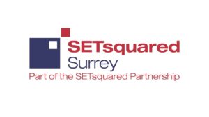 SETsquared Surrey logo+part of the SEtsquared Partnership