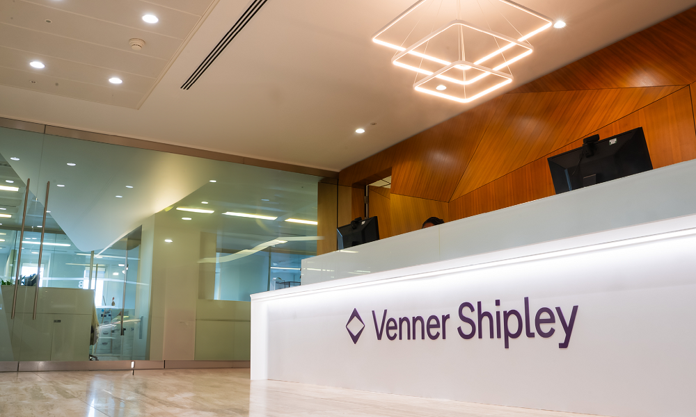 Venner Shipley patent attorneys, reception area