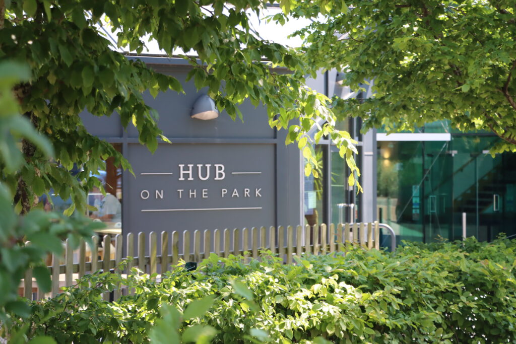 Hub on the Park café