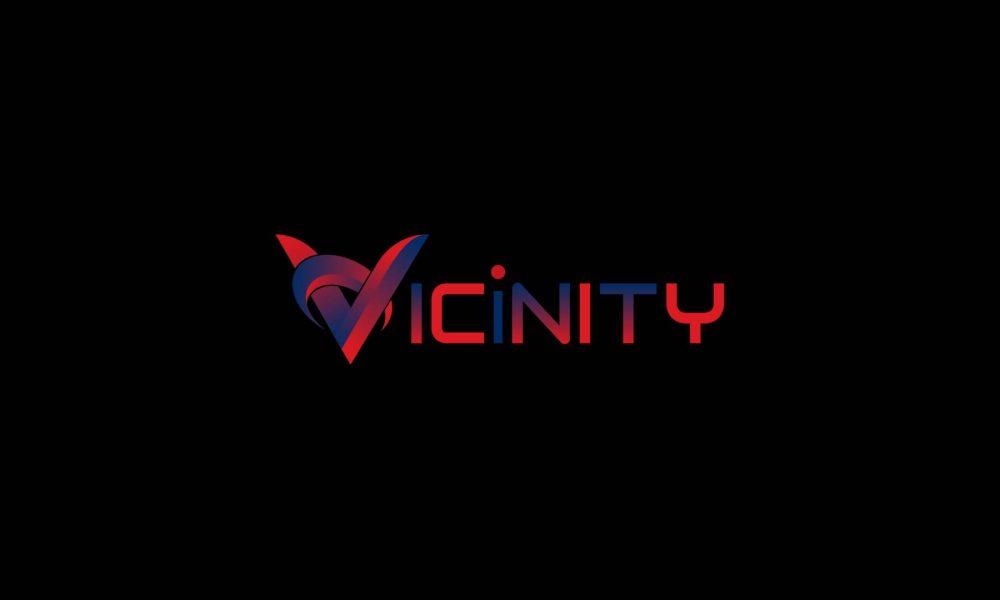 Vicinity logo on black