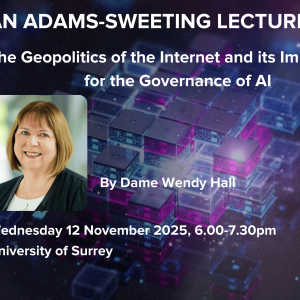 Adams-Sweeting lecture placeholder