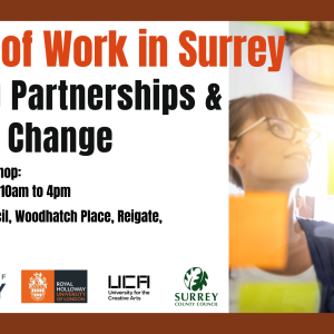 Future of Work event flyer