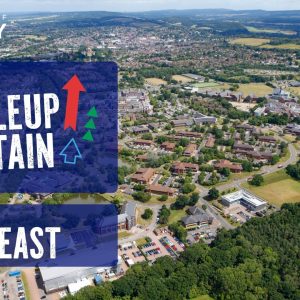 ScaleUp Britain Overview of Surrey Research Park with the logo