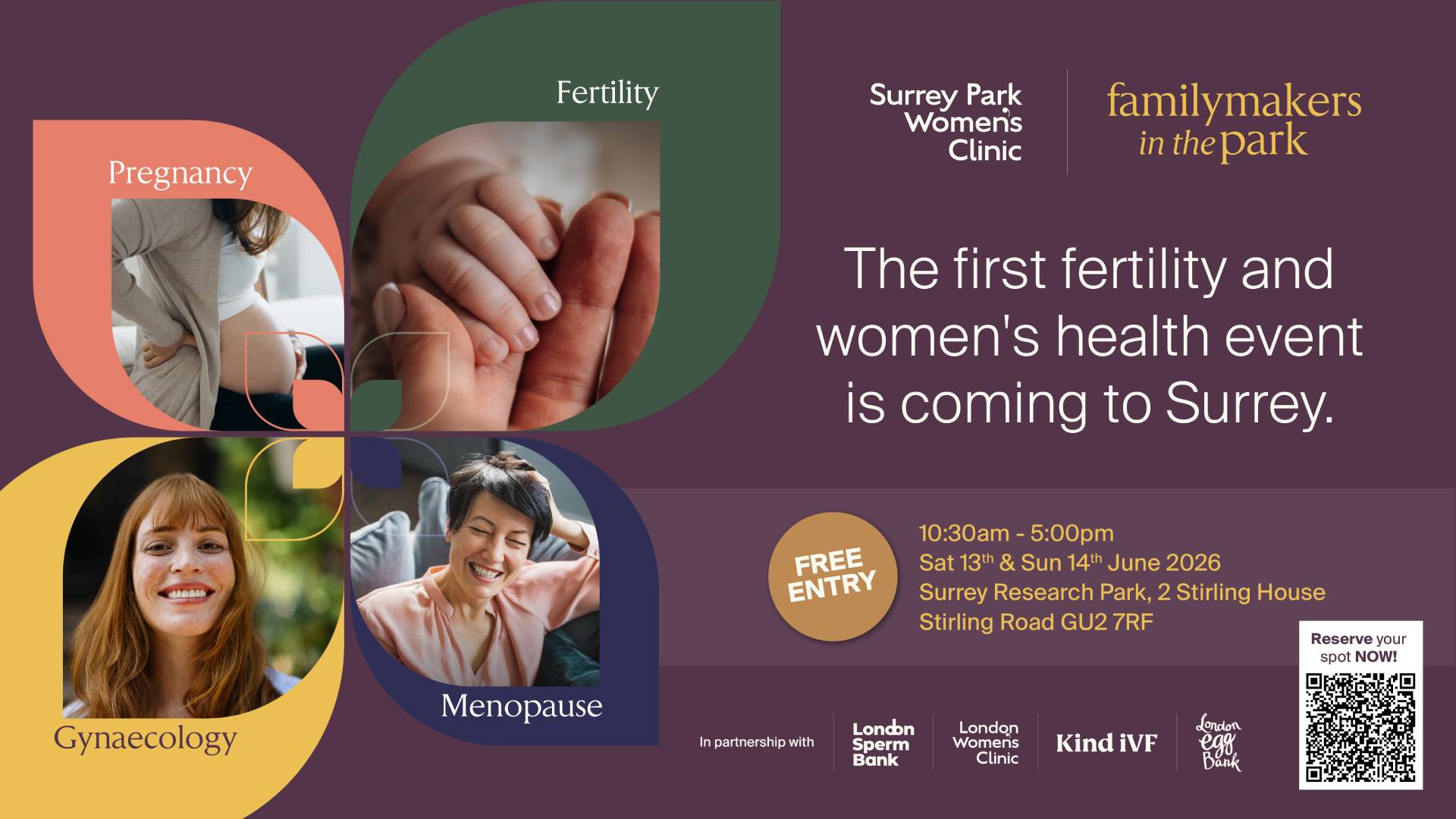 Poster advertising familymakers event