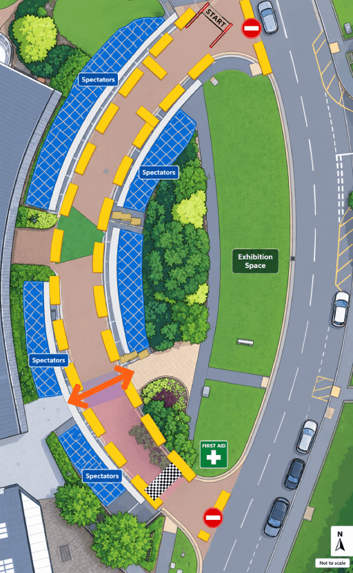 Track overview for Soapbox Derby small